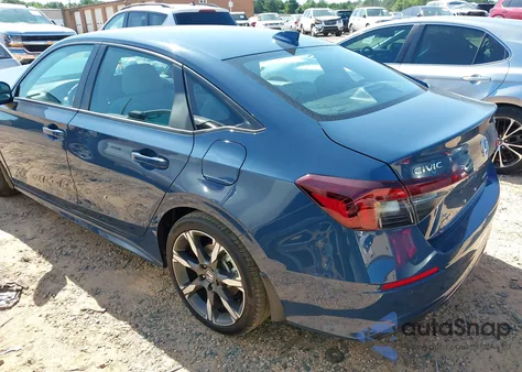 2025 Honda Civic Hybrid Sport/Sport Touring from USA, damaged, VIN 2HGFE4F86SH348076